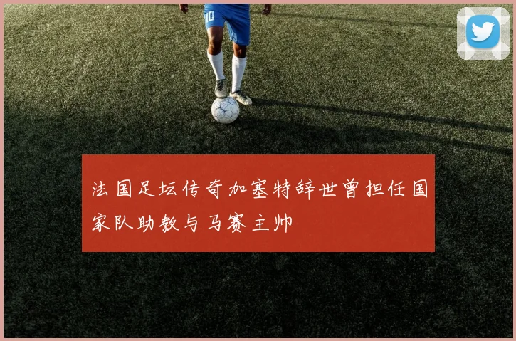 法国足坛传奇加塞特辞世曾担任国家队助教与马赛主帅