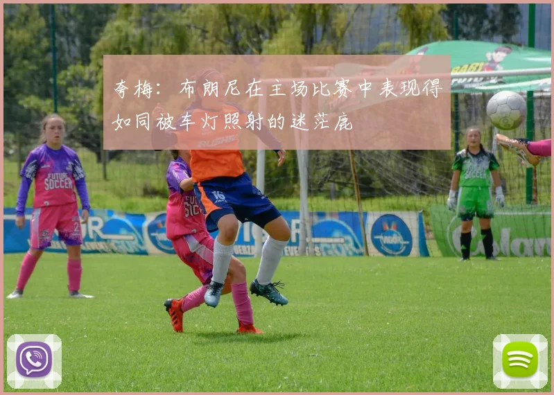 夸梅：布朗尼在主场比赛中表现得如同被车灯照射的迷茫鹿